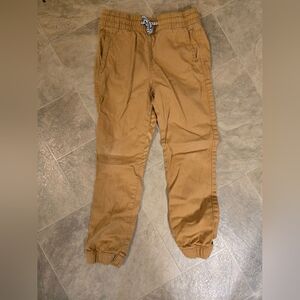 H&M Boy’s Jogger Pull-On Pants Tan Size 6x